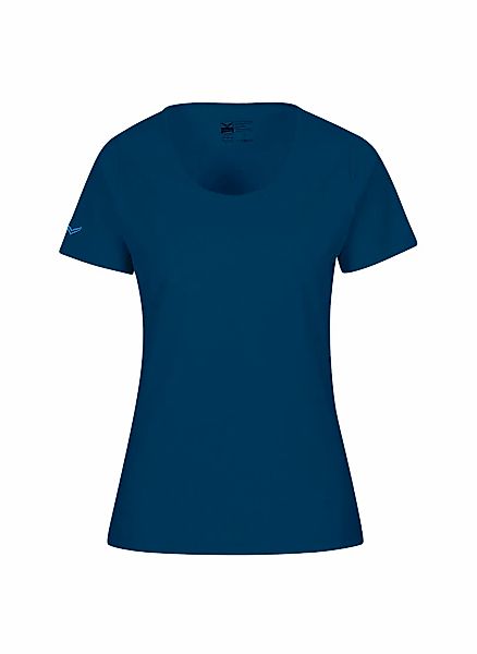 Trigema T-Shirt "TRIGEMA Damen T Shirt aus Biobaumwolle" 1 Stk. günstig online kaufen