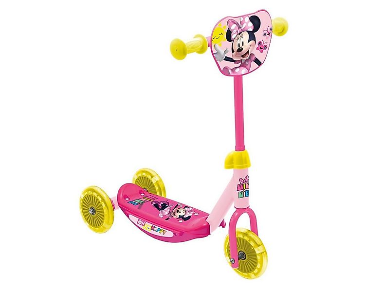 Disney Dreirad Disney Minnie Mouse 3-Rad Baby Scooter – Verstellbar & Rutsc günstig online kaufen