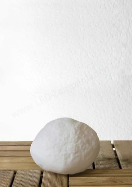EPSTEIN DESIGN Bodenleuchte STEIN Ortsveränderlich Alabasterweiß 27 cm günstig online kaufen