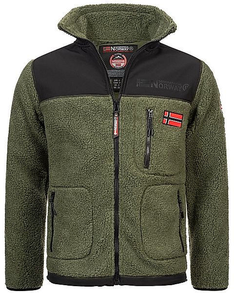Geographical Norway Fleecejacke Herren Teddy Polar Fleece Winter Jacke Outd günstig online kaufen