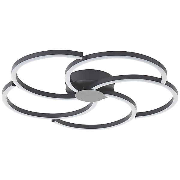 Brilliant LED Deckenleuchte »Fico« 1 Stk. Warmweiß Ø 57 cm, 3300 lm, 3000 K günstig online kaufen