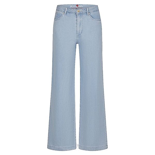 Buena Vista 5-Pocket-Jeans Wide Leg light günstig online kaufen
