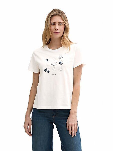 TOM TAILOR T-Shirt, mit Frontprint günstig online kaufen