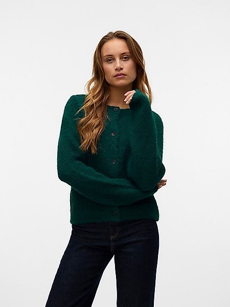 Vero Moda Strickjacke VMNOVAH LS O-NECK BUTTON CARDI GA NOOS günstig online kaufen