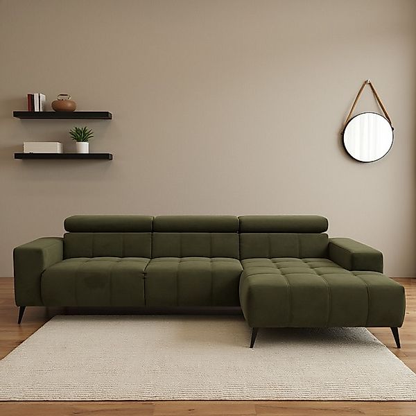 DOMO collection Ecksofa »Trento L-Form, mit Kufenfuß oder Einzelfuß«, wahlw günstig online kaufen