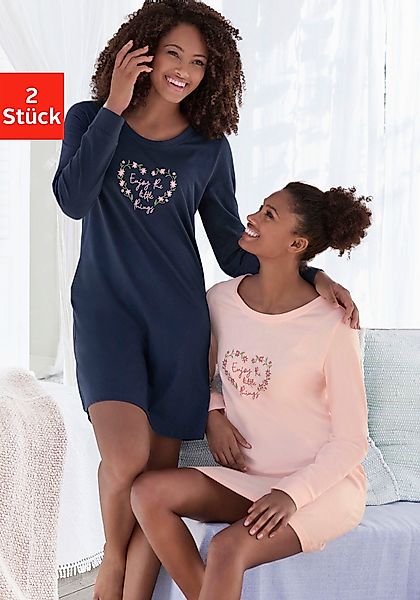 Vivance Dreams Nachthemd (2 Stück) mit günstig online kaufen