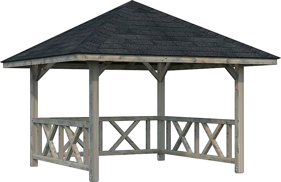 Palmako Holzpavillon "Bianca 8,3 m² Set 1", BxTxH: 300x300x319 cm günstig online kaufen