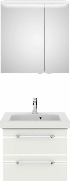 Saphir Badmöbel-Set "Balto Sprint 2-teilig, Mineralmarmor-Waschtisch mit LE günstig online kaufen
