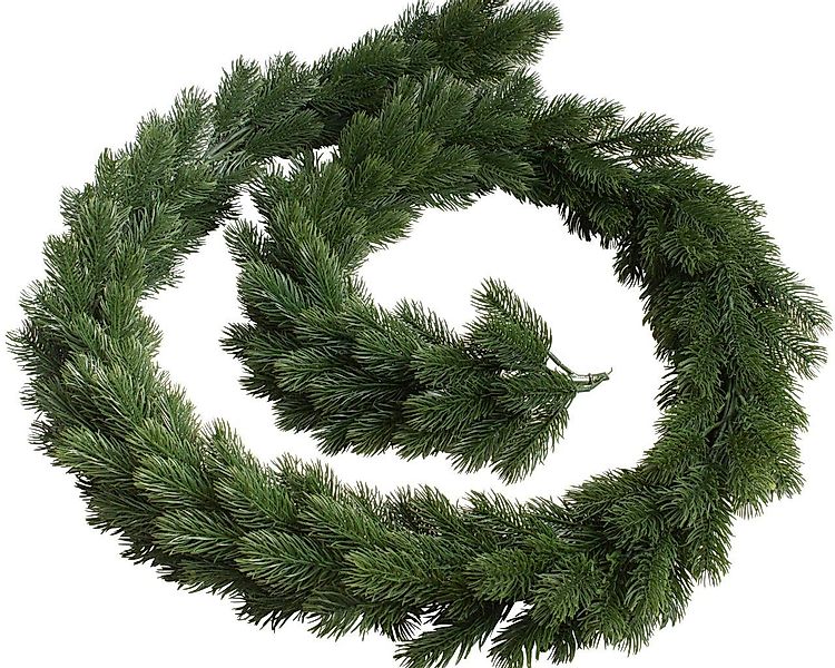 Künstliche Zimmerpflanze Tannengirlande Bavaria rundgebunden, Botanic-Haus, günstig online kaufen