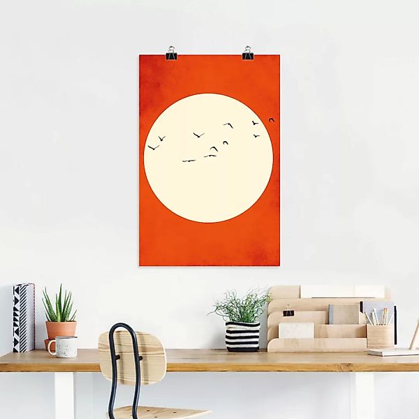 Artland Poster "Wärmende Gefühle", Himmelsbilder, (1 St.), als Alubild, Lei günstig online kaufen