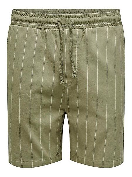 ONLY & SONS Chinoshorts Lässiger Schnitt Kordelzug Elastische Taille ONSDAN günstig online kaufen