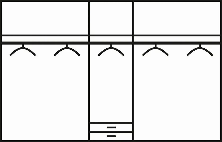 rauch Kleiderschrank "Schrank Drehtürenschrank Garderobe Ankleide Schlafzim günstig online kaufen