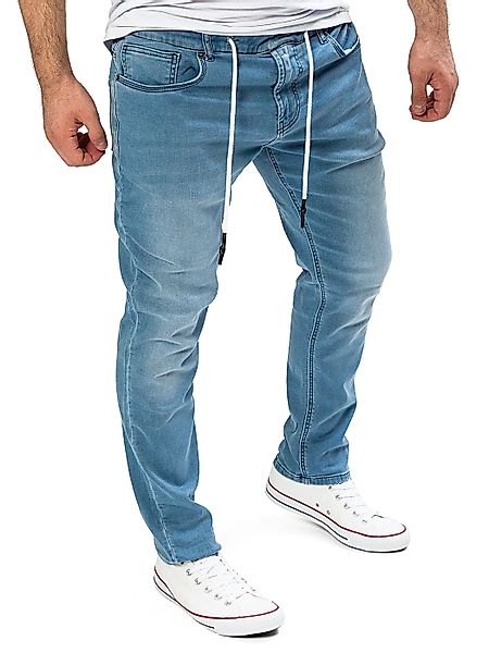Yazubi Slim-fit-Jeans Herren Sweathose in Jeansoptik günstig online kaufen