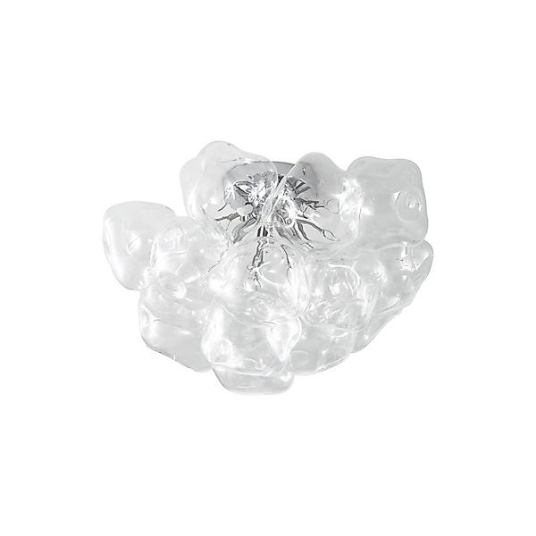 Lucande Deckenlampe Diborah 10041615 Design Modern in Transparent aus Glas günstig online kaufen