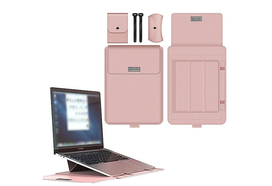Refttenw Laptoptasche Laptop-Hülle mit klappbarem Ständer Tragbar Tablet-Hü günstig online kaufen