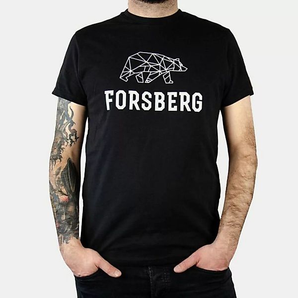 FORSBERG T-Shirt FORSBERG Rönsson T-Shirt mit Brustlogo günstig online kaufen