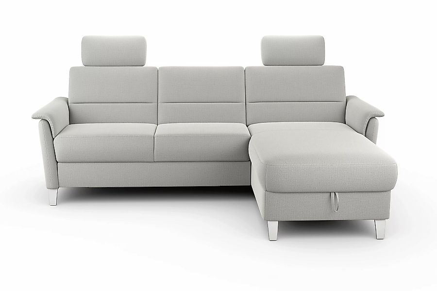 sit&more Ecksofa »Palmera L-Form«, Federkern, wahlweise mit Bettfunktion un günstig online kaufen