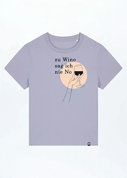 Zu Wino Sag Ich Nie No Basic T-Shirt aus Bio Baumwolle günstig online kaufen