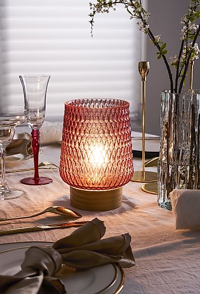 Pauleen LED Tischleuchte Rose Glamour mobile günstig online kaufen