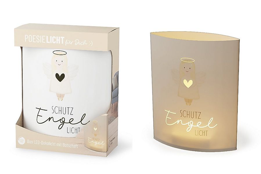 La Vida LED Nachtlicht Deko Lampe Leuchte Batterie Poesielicht für Dich la günstig online kaufen