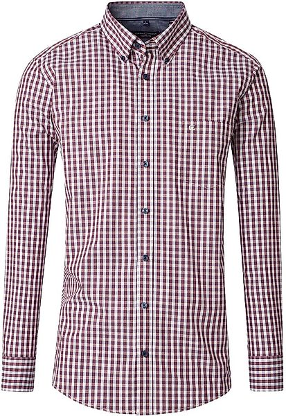 Casa Moda Freizeithemd Kariert Rot - Größe XL günstig online kaufen