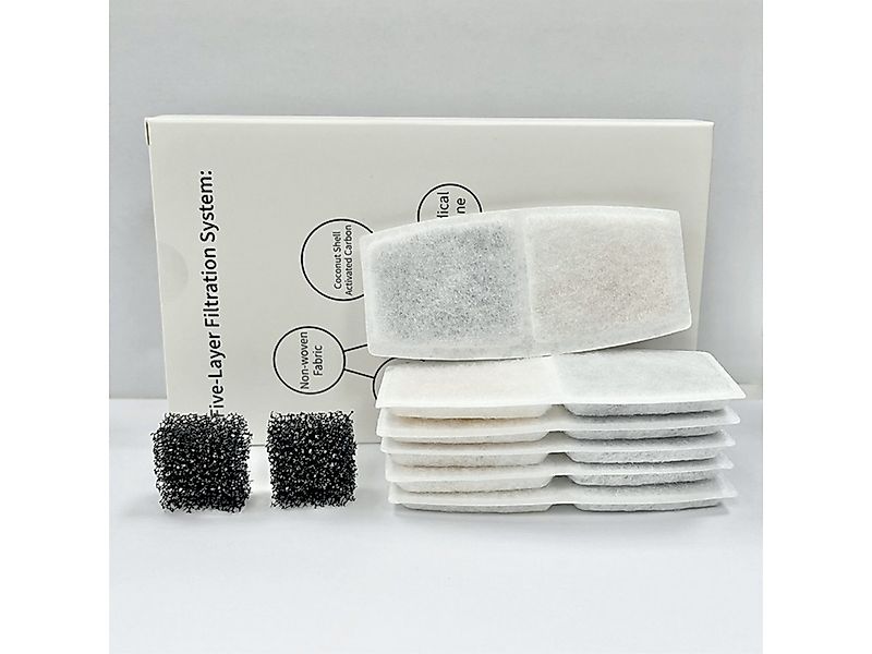 HT Trinkbrunnen Katzenbrunnen Filter, 24s Tück Ersatzfilter Für Trinkbrunne günstig online kaufen