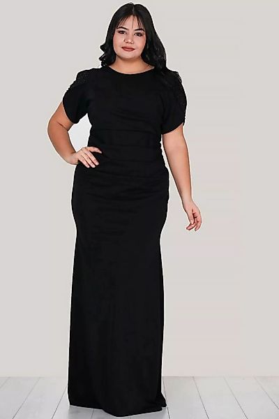 Modabout Abendkleid Langes Abendkleid Maxikleid für große Größen - NELB0553 günstig online kaufen