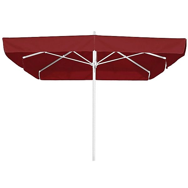 Schneider Marktschirm Quadro 300 cmx 300 cm Bordeaux mit Seilzugmechanik günstig online kaufen