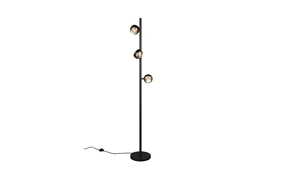 Trio Stehlampe  Select-Orbit ¦ schwarz ¦ Maße (cm): B: 25 H: 150 T: 25.0  Ø günstig online kaufen