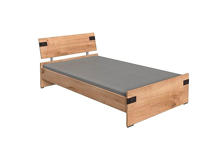 Wimex Bett "Liverpool, 3 Breiten zur Auswahl, Made in Germany" mit rustikal günstig online kaufen