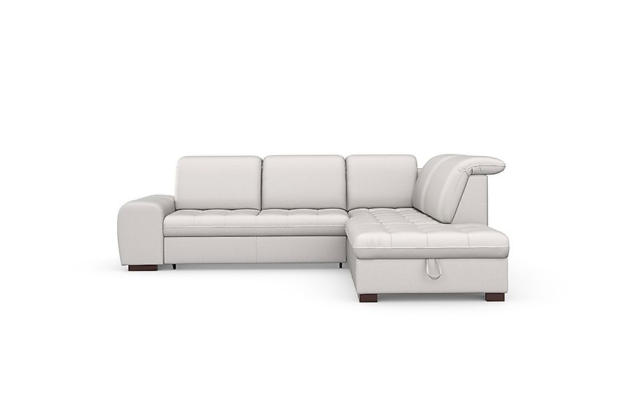 sit&more Ecksofa »Luxor L-Form«, wahlweise mit Bettfunktion, Stauraum und K günstig online kaufen
