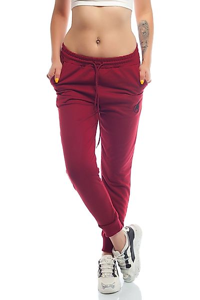 Bongual Jogginghose Loungehose mit Logostickerei Relaxhose günstig online kaufen