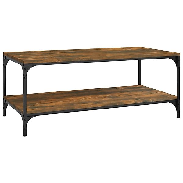 vidaXL Couchtisch Räuchereiche 100x50x40 cm Holzwerkstoff 819364 günstig online kaufen