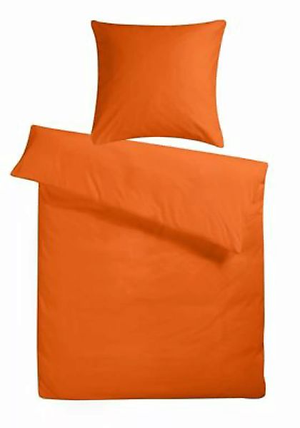 Carpe Sonno Bettwäsche orange Gr. 135 x 200 + 80 x 80 günstig online kaufen