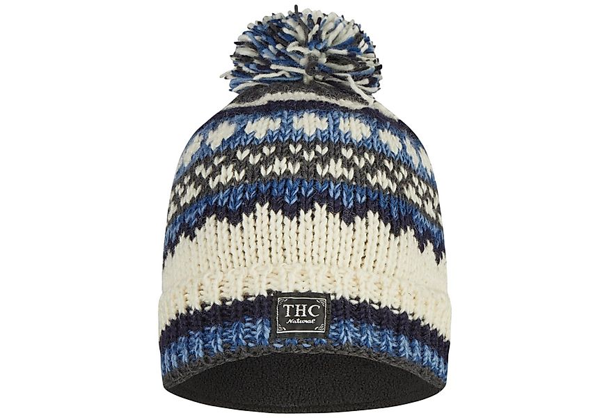 THC Natural Line Bommelmütze THC Schafwoll Pudelmütze 816 (1 Stück, 1-St., günstig online kaufen