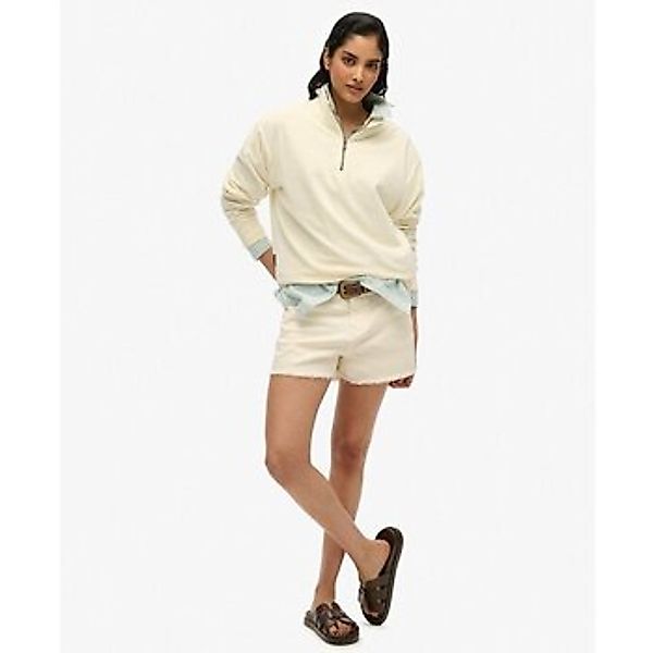 Superdry  Sweatshirt Sweatshirt en velours à col zippé femme günstig online kaufen