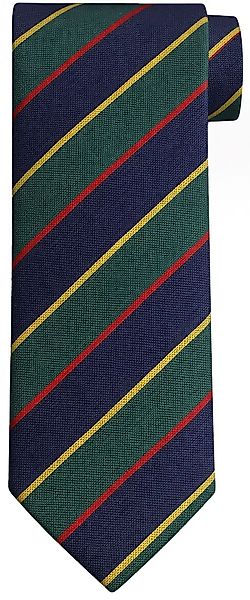 Suitable Krawatte Seide Triple Stripe Dunkelblau - günstig online kaufen