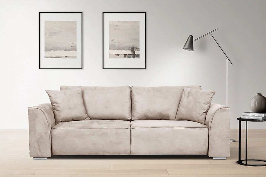 OTTO home 3-Sitzer "BEATRICE auch als Schlafsofa mit Bettkasten, B/T/H 250/ günstig online kaufen