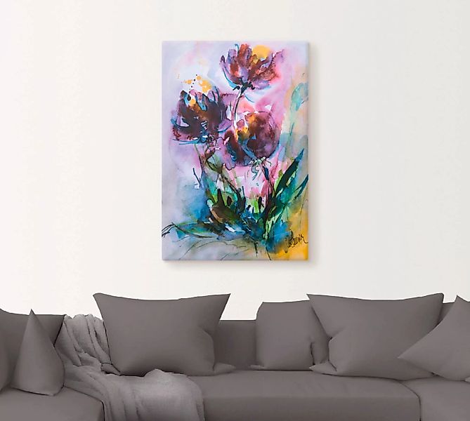 Artland Wandbild "Küchenschelle", Blumen, (1 St.) günstig online kaufen