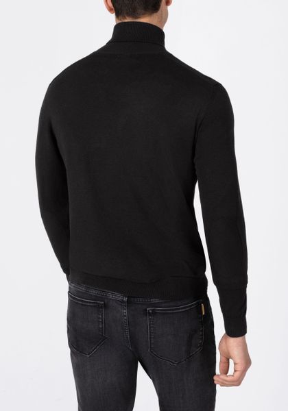 TIMEZONE Strickpullover Rollkragenpullover Rippstrick Ellenbogen-Patch Knit günstig online kaufen