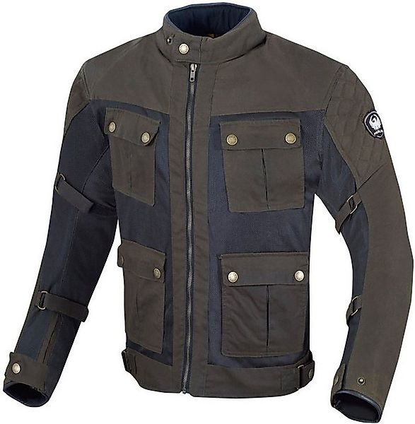 Merlin Motorradjacke Chigwell Utility Motorrad Wachsjacke Rückenprotektor e günstig online kaufen