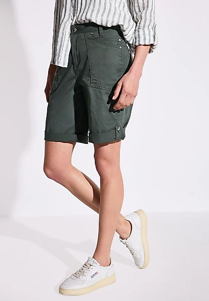 STREET ONE Bermudas "Style Yulius", mit Turn-Up günstig online kaufen