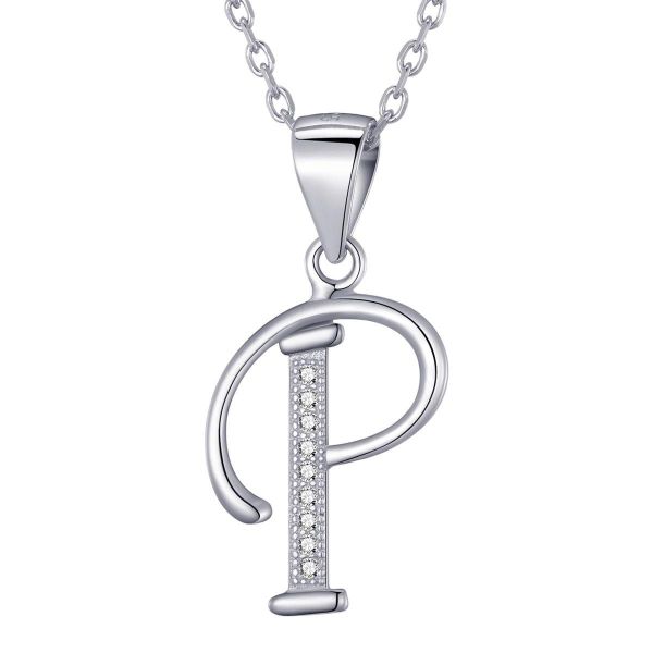 Morella Kette mit Anhänger Buchstabenkette Halskette günstig online kaufen