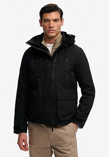 Superdry Outdoorjacke HOOD ULTIMATE EMB WINBREAKER Kunstfaser, regular fit günstig online kaufen