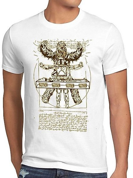 style3 T-Shirt Vitruvianischer Wookiee boba star krieg wars imperium der st günstig online kaufen
