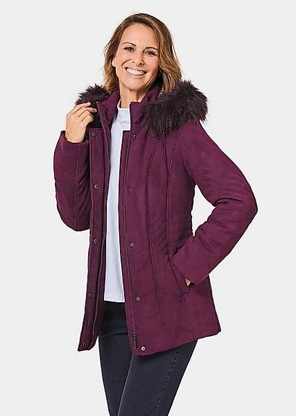 GOLDNER Steppjacke Kurzgröße: Steppjacke mit Kapuze Abnehmbare Kapuze und W günstig online kaufen