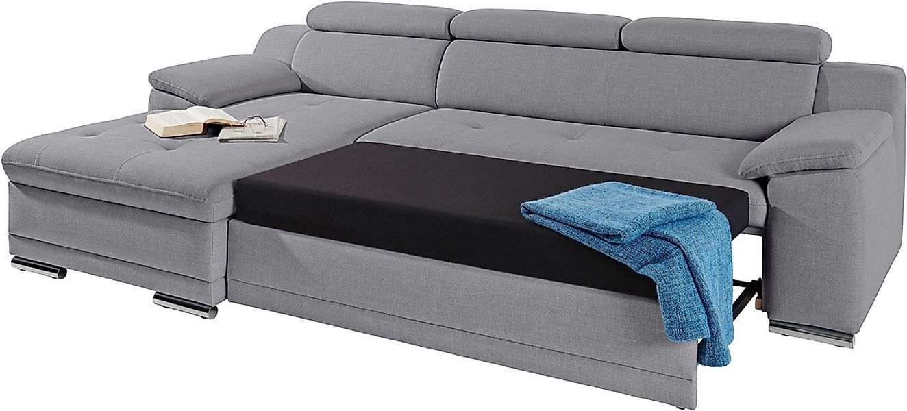 sit&more Ecksofa »Top Andiamo L-Form« wahlweise mit Bettfunktion, inklusive günstig online kaufen