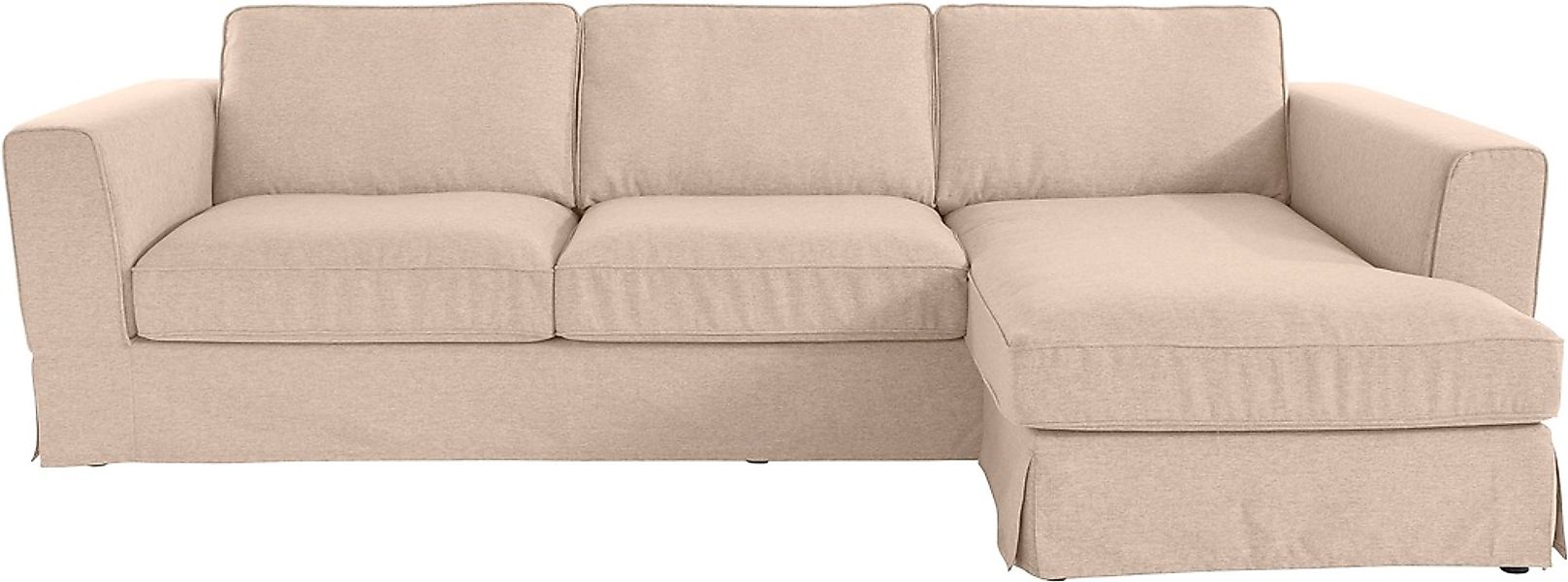 Timbers Ecksofa "Vintage L-Form", 3-Sitzer Polsterecke im Landhausstil, mit günstig online kaufen