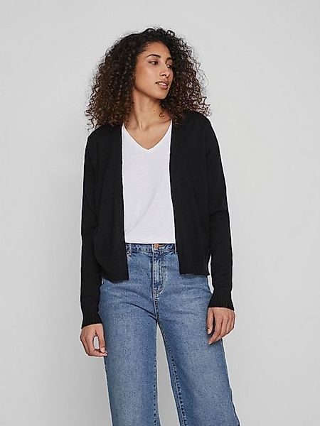 Vila Cardigan Kurzer Feinstrick Cardigan Weiche Strickjacke VIRIL VIRIL SHO günstig online kaufen