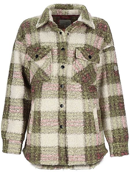 Baumfuchs Langarmhemd Damen Overshirt mit Karomuster günstig online kaufen